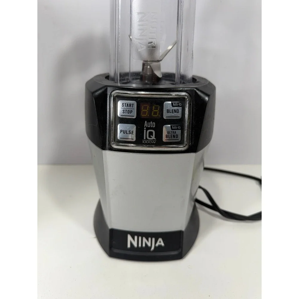 Nutri Ninja Pro Auto-iQ Personal Blender 1000W Silver Black BL482 30
